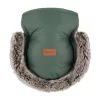 Petite&Mars Téli szett Arctic 4in1 bundazsák + kézmelegítő kesztyű babakocsira Furry - Veritable Khaki