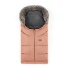 Petite&Mars Téli szett Arctic 4in1 bundazsák + kézmelegítő kesztyű babakocsira Furry - Pastel Peach