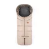 Petite&Mars Téli szett Arctic 4in1 bundazsák + kézmelegítő kesztyű babakocsira Furry - Rose Petal