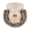 Petite&Mars Téli szett Arctic 4in1 bundazsák + kézmelegítő kesztyű babakocsira Furry - Rose Petal