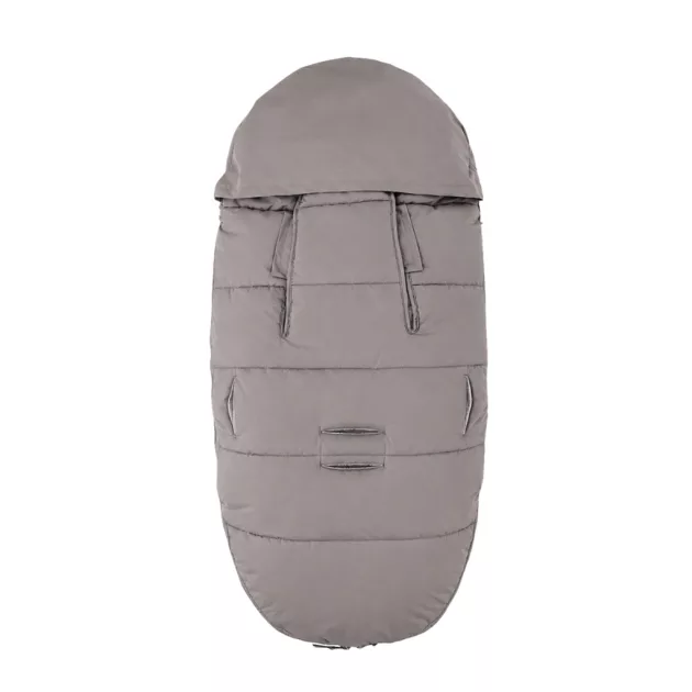 PETITE&MARS Téli szett Comfy 4in1 bundazsák + kézmelegítő kesztyű babakocsira Furry Mocha Mousse