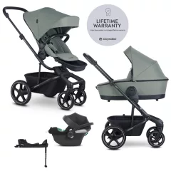   EASYWALKER Babakocsi 4 az 1-ben Harvey⁵ 2v1 Agave Green LITE RWS + CYBEX Aton B2 i-Size + Bázis