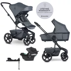   EASYWALKER KÉSZLET Kombinált babakocsi 4v1 Harvey⁵ Premium 2v1 Mineral Grey LITE RWS + CYBEX Aton B2
