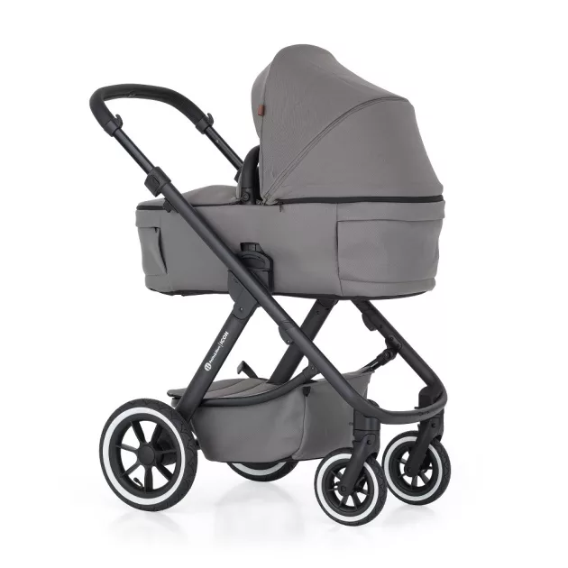 Petite&Mars Babakocsi szett 4v1 ICON XXL AIR + CYBEX Aton B2 i-Size - Dove Grey