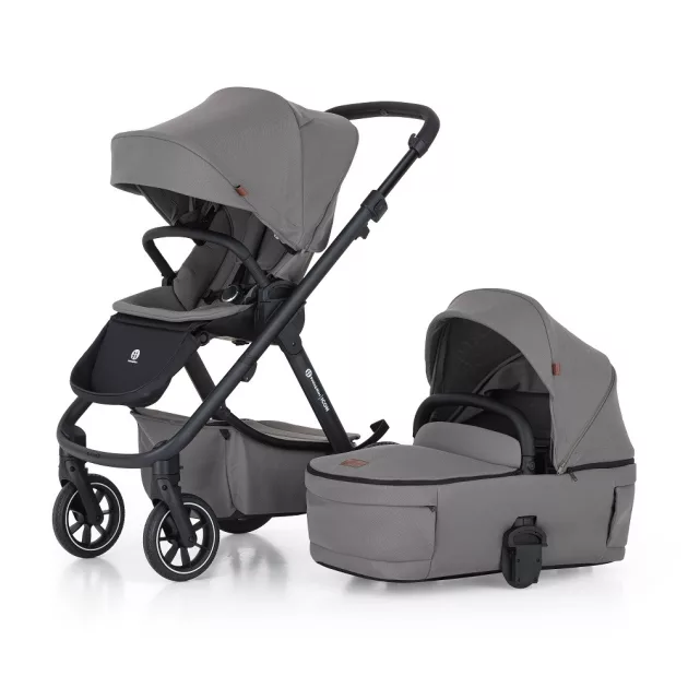 Petite&Mars Babakocsi szett 4v1 ICON XXL RWS + CYBEX Aton B2 i-Size - Dove Grey