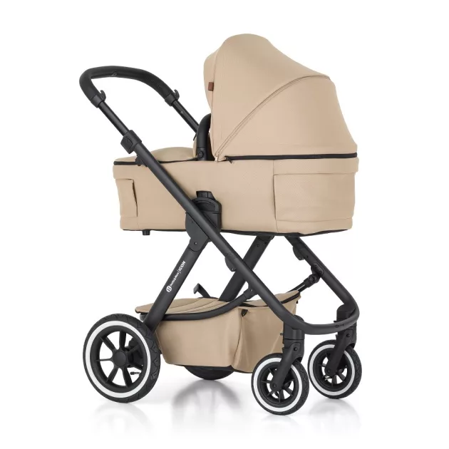Petite&Mars Babakocsi szett 4v1 ICON LITE AIR + CYBEX Aton B2 i-Size - Mocha Beige