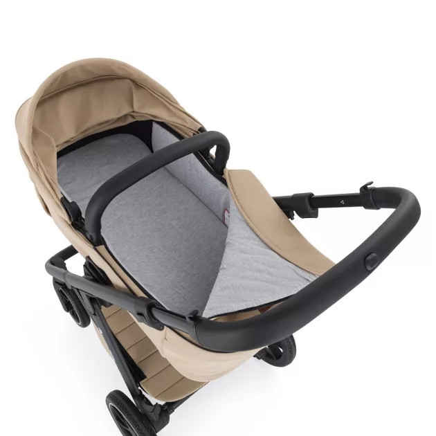 Petite&Mars Babakocsi szett 4v1 ICON XXL AIR + CYBEX Aton B2 i-Size - Mocha Beige