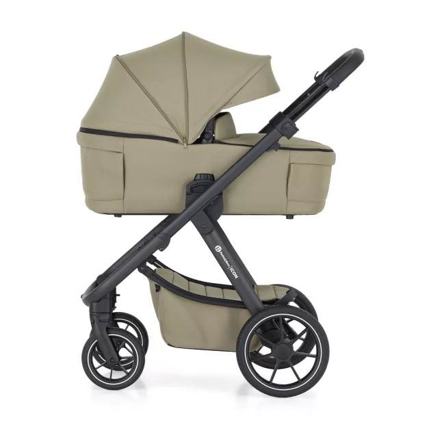 Petite&Mars Babakocsi szett 4v1 ICON LITE RWS + CYBEX Aton B2 i-Size - Mossy Green