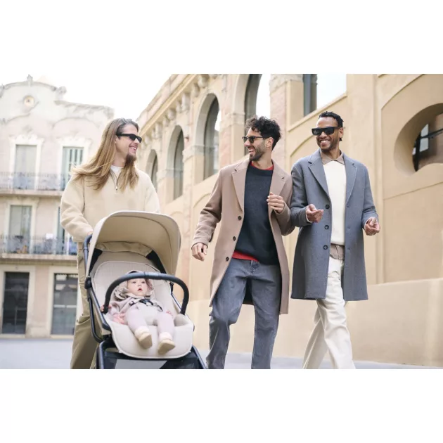 EASYWALKER Kombinált babakocsi Rockey S Pure Black