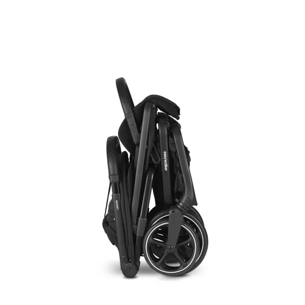 EASYWALKER Kombinált babakocsi Rockey L Pure Black