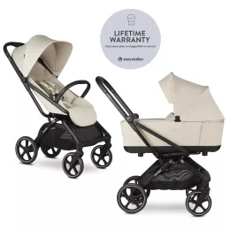 EASYWALKER Kombinált babakocsi Rockey L Bright Taupe