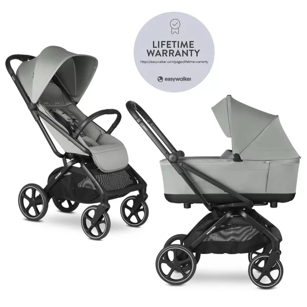 EASYWALKER Kombinált babakocsi Rockey L Friss Zöld