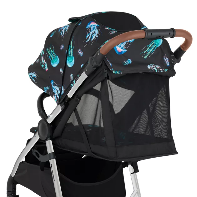 Petite&Mars Sport babakocsi Royal3 Silver - Limited100 Jellyfish