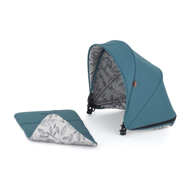 PETITE&MARS Sport babakocsi Royal3 Black - Ocean Blue