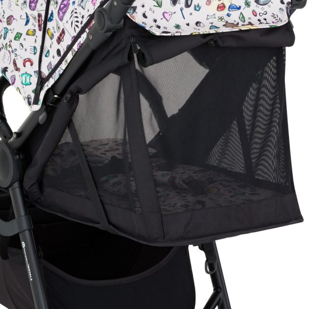 PETITE&MARS Sport babakocsi Royal3 Black - Ocean Blue