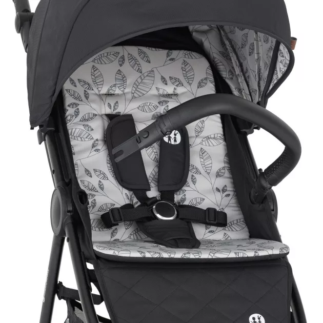 Petite&Mars Sport babakocsi Royal3 Black - Perfect Black