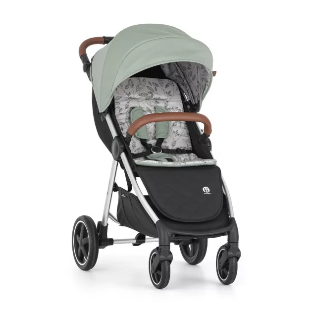 Petite&Mars Sport babakocsi Royal3 Silver - Iron Green