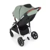 Petite&Mars Sport babakocsi Royal3 Silver - Iron Green