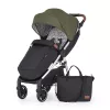 Petite&Mars Sport babakocsi Royal3 Silver - Mature Olive