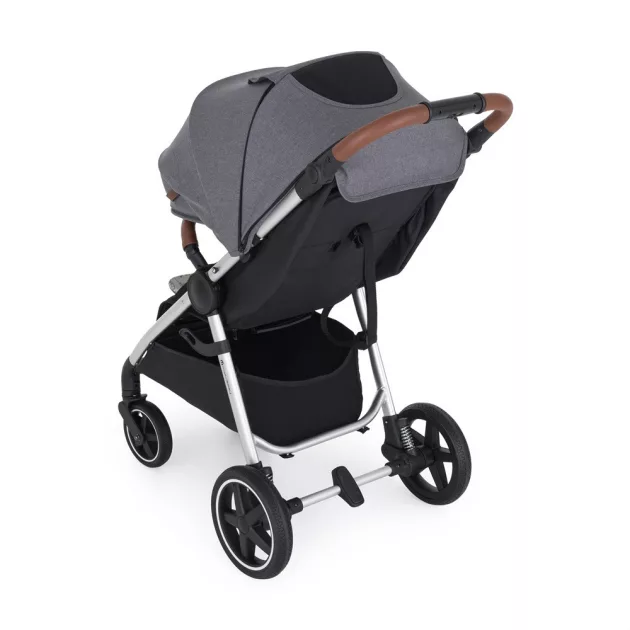 Petite&Mars Sport babakocsi Royal3 Silver - Ultimate Grey