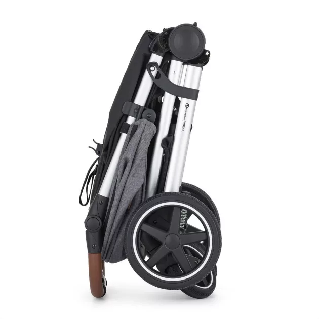 Petite&Mars Sport babakocsi Royal3 Silver - Ultimate Grey