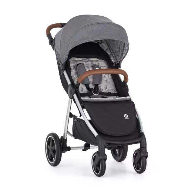 Petite&Mars Sport babakocsi Royal3 Silver - Ultimate Grey