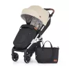 Petite&Mars Sport babakocsi Royal3 Silver - Sahara Beige