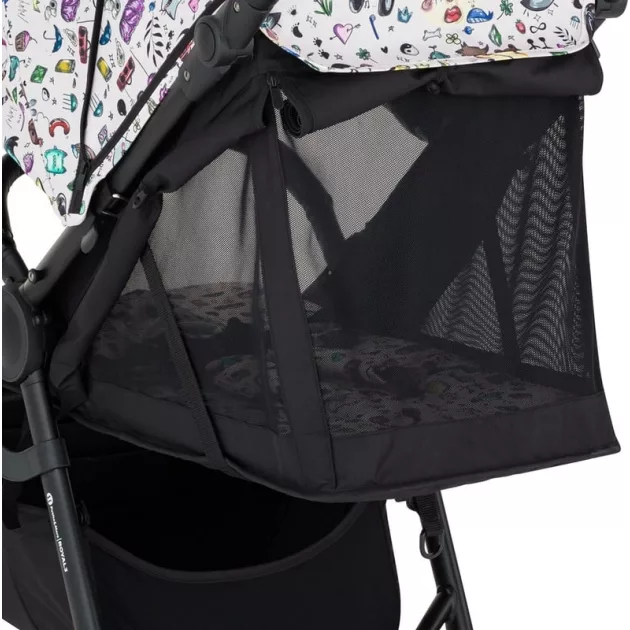 Petite&Mars Sport babakocsi Royal3 Silver - Dense Honey