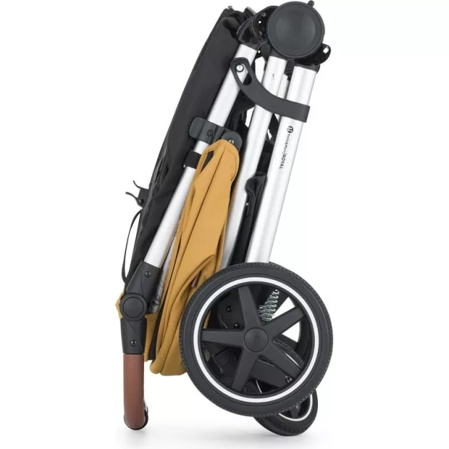 Petite&Mars Sport babakocsi Royal3 Silver - Dense Honey