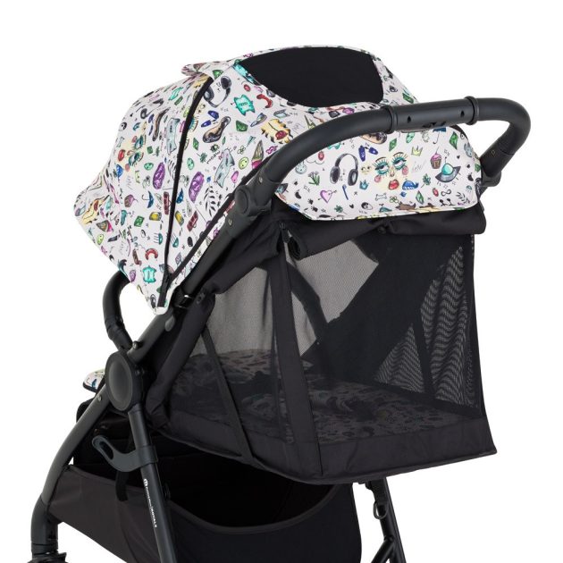 Petite&Mars Sport babakocsi Royal3 Silver - Limited100 Tattoo