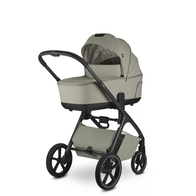 EASYWALKER Kombinált babakocsi Zoey Sage Green + CYBEX Aton B2 i-Size + bázis