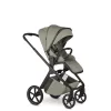 EASYWALKER Kombinált babakocsi Zoey Sage Green + CYBEX Aton B2 i-Size + bázis