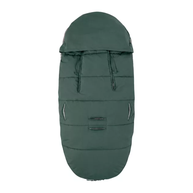 PETITE&MARS Téli szett Comfy 4in1 bundazsák + kézmelegítő kesztyű babakocsira Furry Veritable Khaki