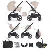 PETITE&MARS Kombinált babakocsi SCOUT 3 az 1-ben Soft Mousse + Core Pro i-Size