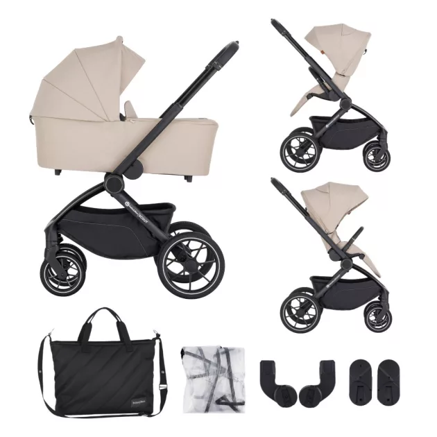 PETITE&MARS Kombinált babakocsi SCOUT 3 az 1-ben Soft Mousse + Core Pro i-Size