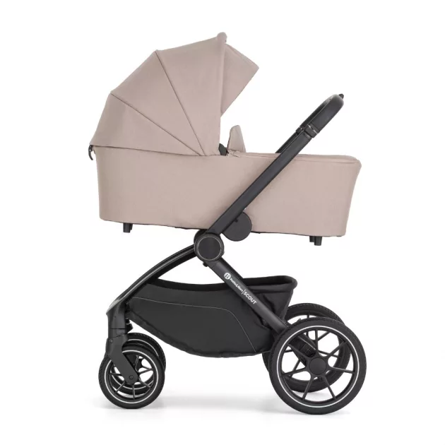 PETITE&MARS Kombinált babakocsi SCOUT 3 az 1-ben Cappuccino Cream + Core Pro i-Size