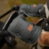 PETITE&MARS Téli szett Jibot 3in1 bundazsák + kézmelegítő kesztyű babakocsira Jasie Dark Walnut