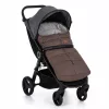 PETITE&MARS Téli szett Jibot 3in1 bundazsák + kézmelegítő kesztyű babakocsira Jasie Dark Walnut