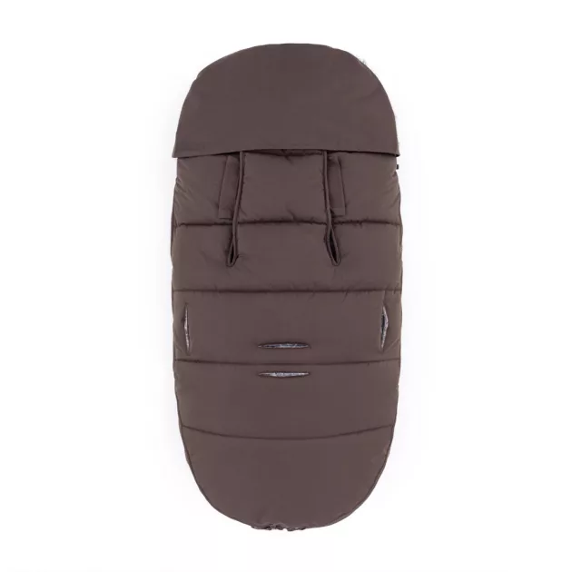 PETITE&MARS Comfy 4v1 téli bundazsák szett + babakocsi kézmelegítő Furry Rich Brown