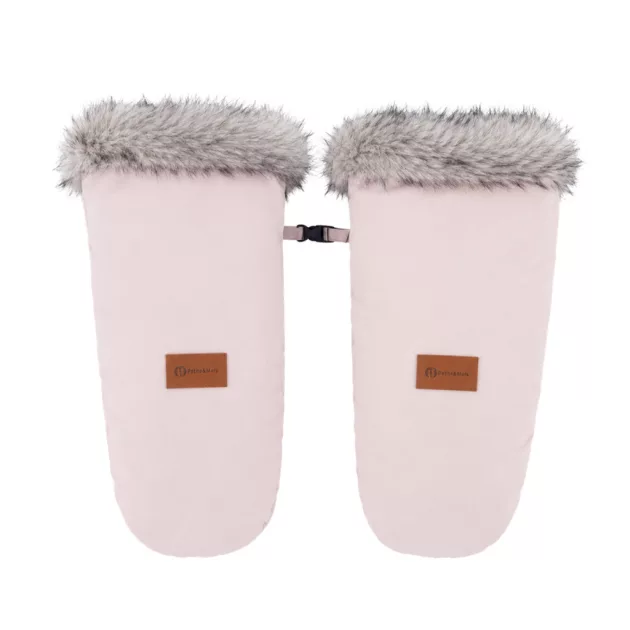 PETITE&MARS Arctic 4v1 téli bundazsák szett + babakocsi kézmelegítő Fjora - Rose Petal