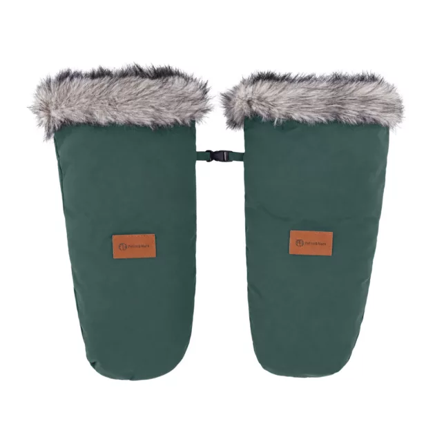PETITE&MARS Comfy 4v1 téli bundazsák szett + babakocsi kézmelegítő Fjora - Veritable Khaki