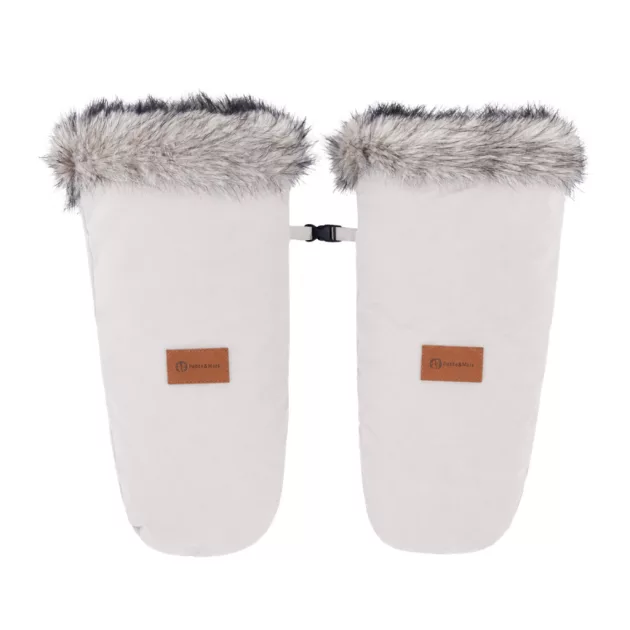 PETITE&MARS Comfy 4v1 téli bundazsák szett + babakocsi kézmelegítő Fjora - Champagne Shower