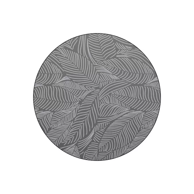 PETITE&MARS Utazóágy Nyja matraccal Foldie, Urban Jungle Charcoal