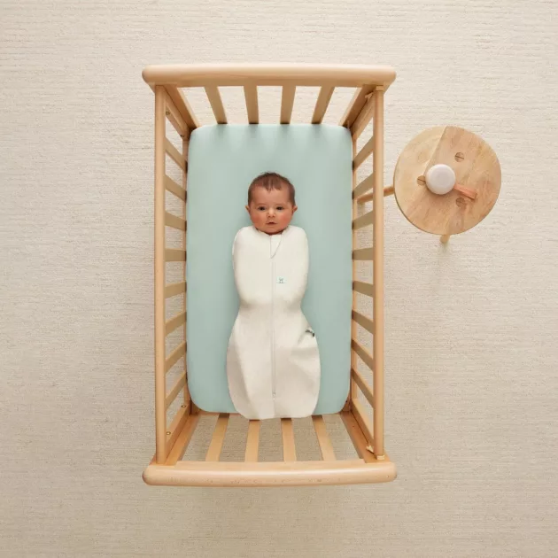 ERGOPOUCH 2 az 1-ben pólya és alvózsák Cocoon Oatmeal Marle 0-3 hó 3-6 kg 0,2 tog