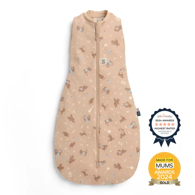 ERGOPOUCH Pólya és hálózsák 2 az 1-ben Cocoon Melody 6-12hó, 8-10kg, 1,0tog