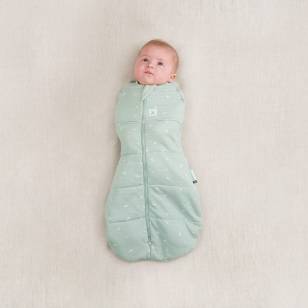 ERGOPOUCH Pólya és hálózsák 2 az 1-ben 0-3 hónap 3-6 kg 2,5 tog - Cocoon Sage