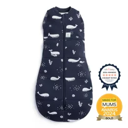   ERGOPOUCH Pólya és hálózsák 2 az 1-ben 0-3 hónap 3-6 kg 2,5 tog - Cocoon Whale
