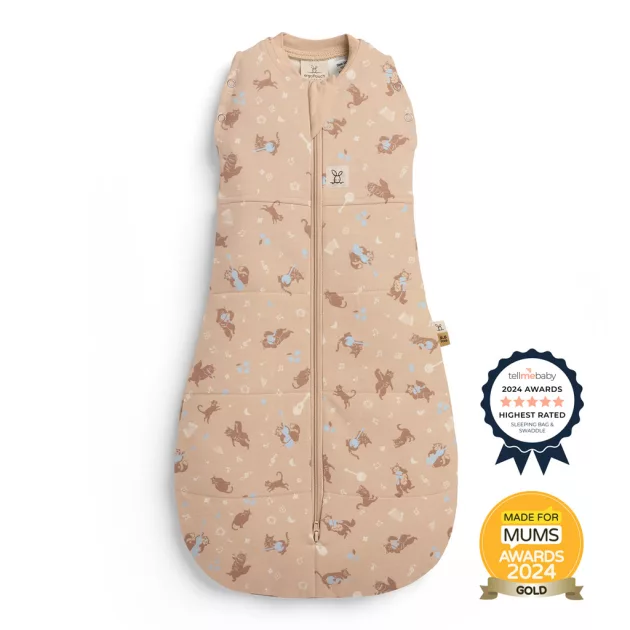 ERGOPOUCH Pólya és hálózsák 2 az 1-ben Cocoon Melody 3-6hó, 6-8kg, 2,5tog