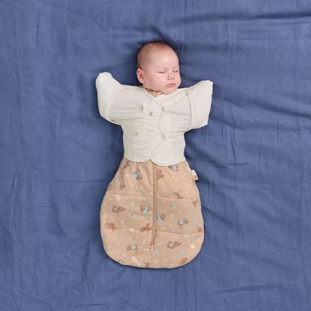 ERGOPOUCH Pólya és hálózsák 2 az 1-ben Cocoon Melody 6-12hó, 8-10kg, 2,5tog