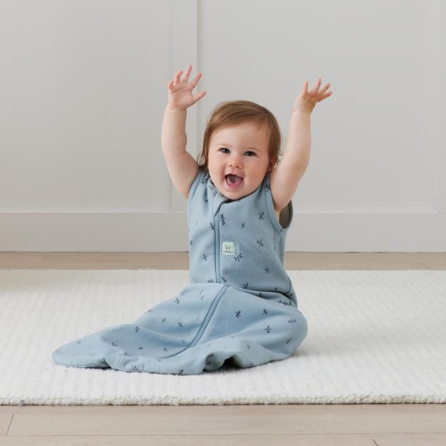 ERGOPOUCH Hálózsák organikus pamut 8-24 hó 8-14 kg 0,2 tog - Jersey Dragonflies